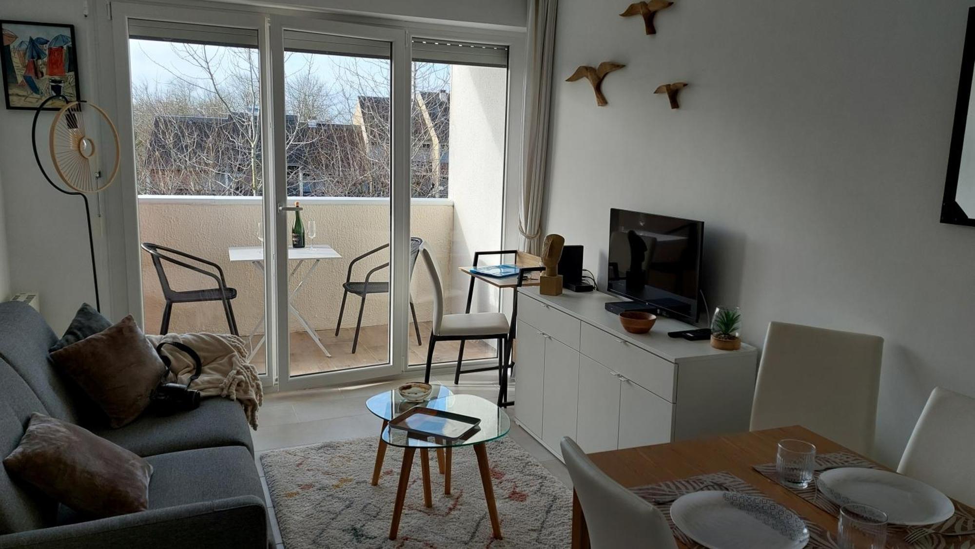 Les 3 Mouettes A Cabourg - Cote Normande 아파트 외부 사진
